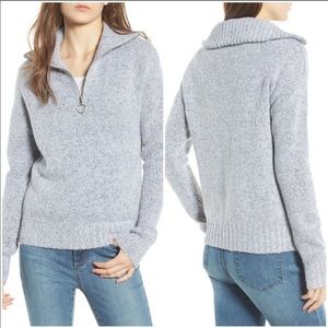 Love by Design quarter zip sweater